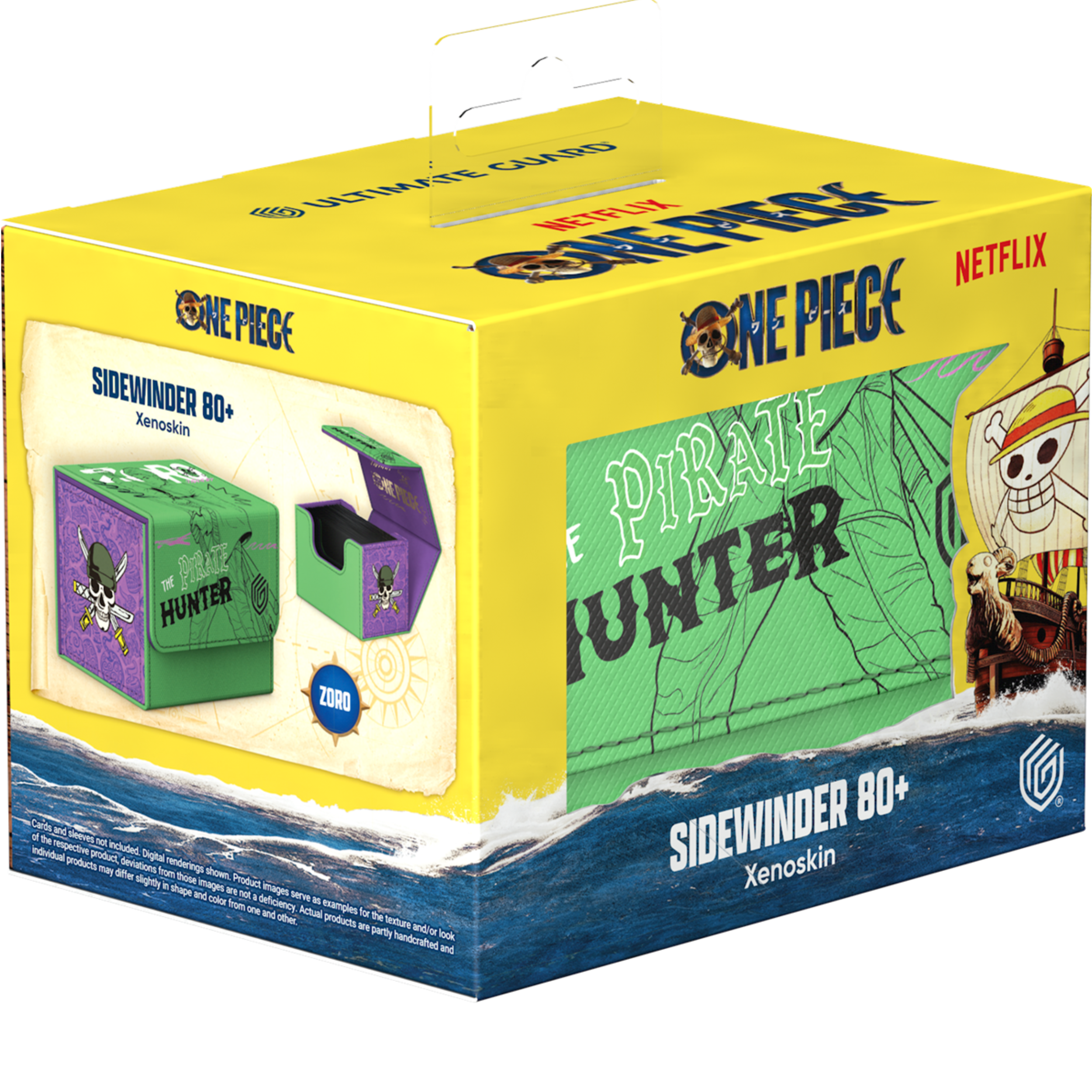 Ultimate Guard Deck Case Sidewinder 80+ Xenoskin One Piece - Zoro